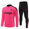 Sudadera De Entrenamiento Chelsea Cremallera De Cuarto 2024-25 Rosa - Hombre